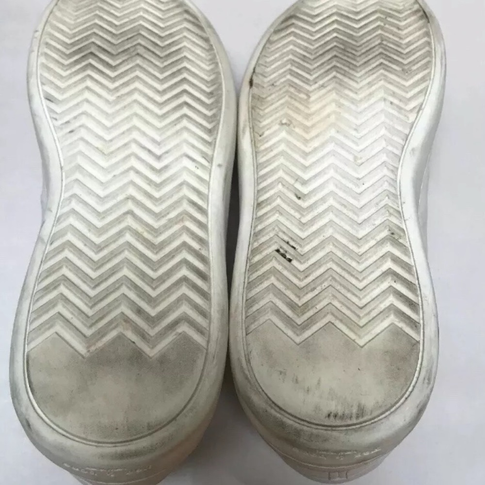 Rag & Bone White Leather Sneakers Sz 9.1/2 - Picture 9 of 12